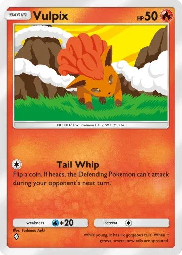 Vulpix — Common, Genetic Apex #037