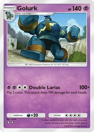 Golurk — Uncommon, Genetic Apex #136