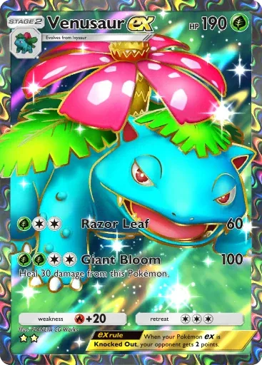 Venusaur ex — Super Rare, Genetic Apex #251