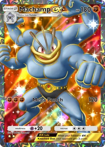 Machamp ex — Super Rare, Genetic Apex #263