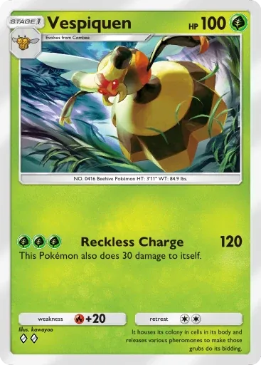 Vespiquen — Uncommon, Triumphant Light #005
