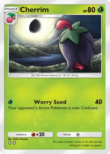 Cherrim — Uncommon, Triumphant Light #007