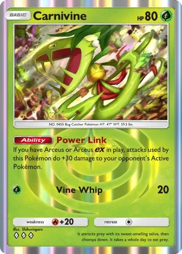 Carnivine — Rare, Triumphant Light #009