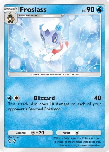 Froslass — Uncommon, Triumphant Light #019