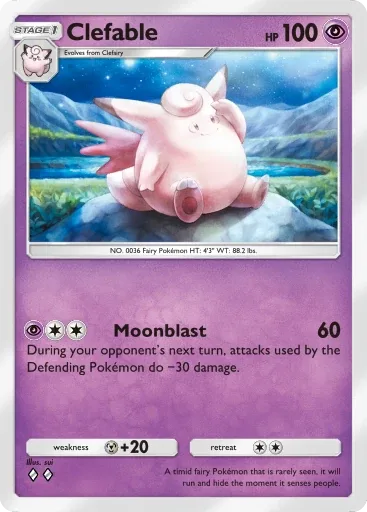 Clefable — Uncommon, Triumphant Light #030