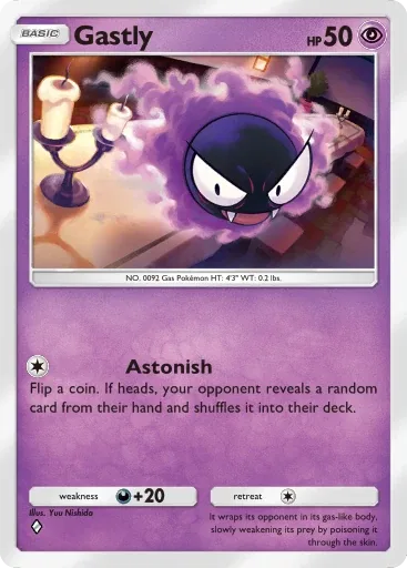 Gastly — Common, Triumphant Light #031