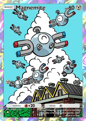 Magnemite — Art Rare, Triumphant Light #080