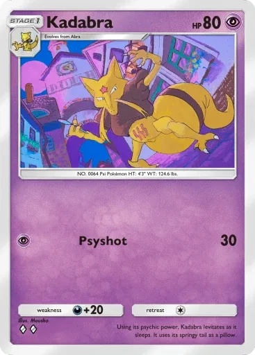 Kadabra — Uncommon, Shining Revelry #030