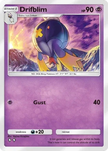 Drifblim — Uncommon, Shining Revelry #034