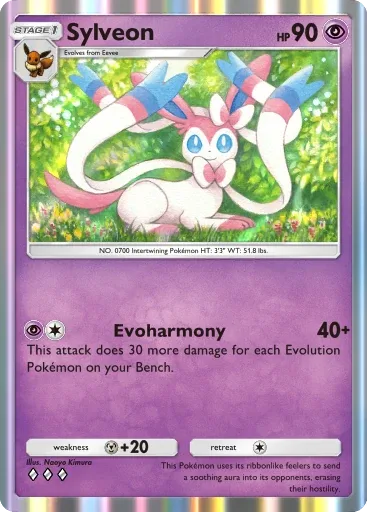Sylveon — Rare, Eevee Grove #033