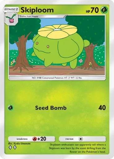 Skiploom — Uncommon, Wisdom of Sea and Sky #014
