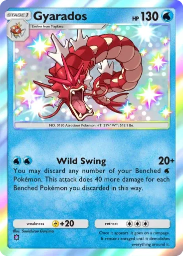 Gyarados — Shiny, Wisdom of Sea and Sky #215