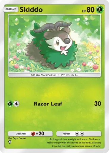 Skiddo — Common, Mega Rising #021