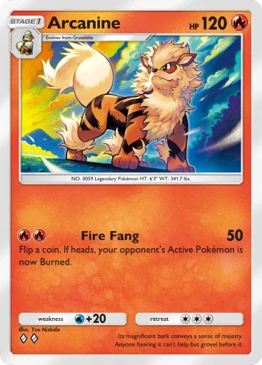 Arcanine — Uncommon, Mega Rising #029