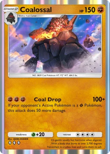 Coalossal — Rare, Mega Rising #147