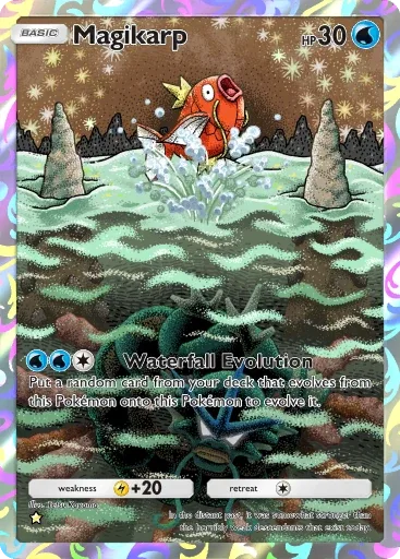 Magikarp — Art Rare, Mega Rising #232