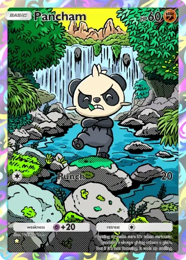 Pancham — Art Rare, Mega Rising #243