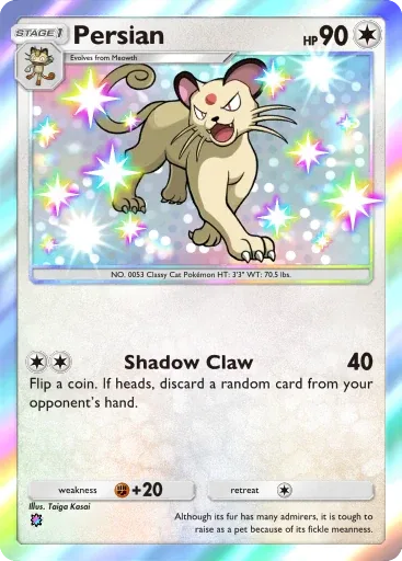 Persian — Shiny, Mega Rising #313