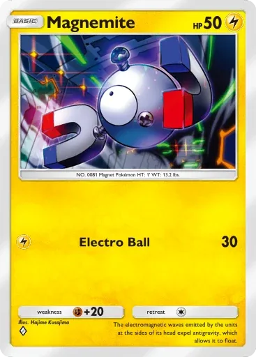 Magnemite — Common, Crimson Blaze #024