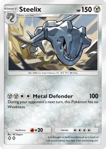 Steelix — Uncommon, Crimson Blaze #051