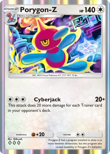 Porygon-Z — Rare, Crimson Blaze #058