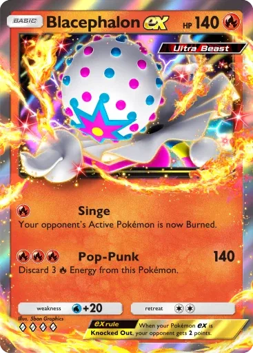 Blacephalon ex — Double Rare, Fantastical Parade #023