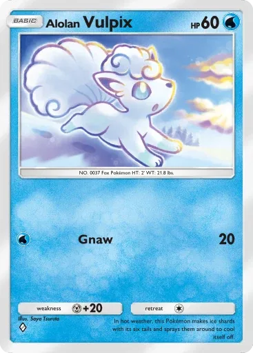 Alolan Vulpix — Common, Fantastical Parade #028