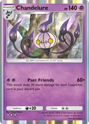 Chandelure — Rare, Fantastical Parade #069