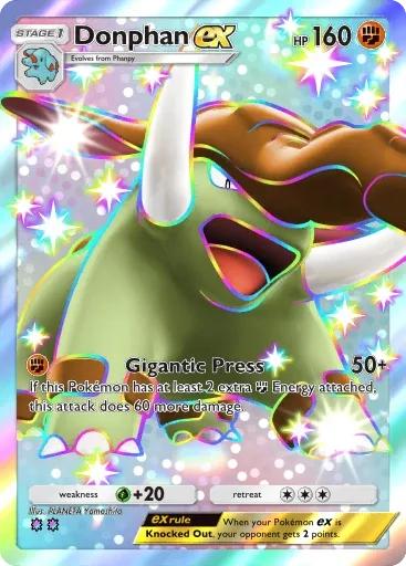 Donphan ex — Shiny Super Rare, Fantastical Parade #230