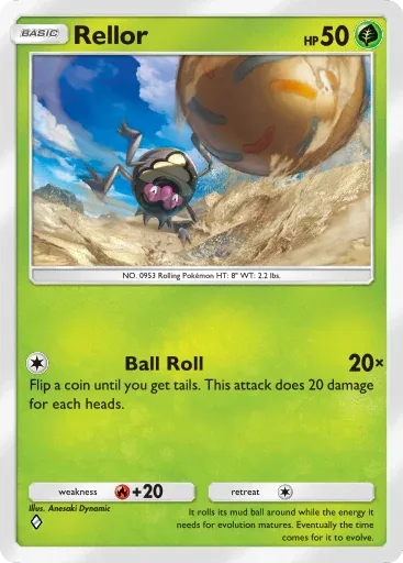 Rellor — Common, Paldean Wonders #014