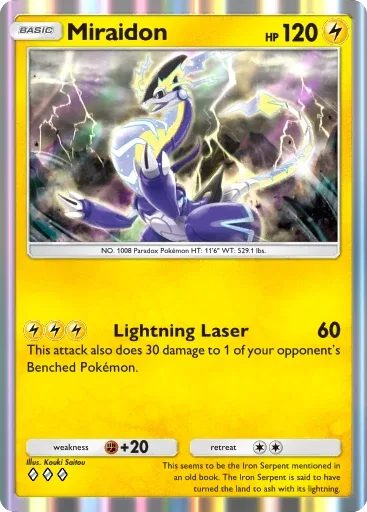 Miraidon — Rare, Paldean Wonders #045