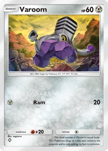Varoom — Common, Paldean Wonders #075