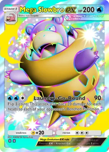 Mega Slowbro ex — Shiny Super Rare, Mega Shine #112