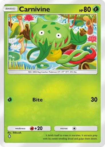 Carnivine — Common, Pulsing Aura #014
