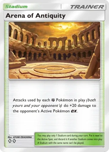 Arena of Antiquity — Uncommon, Pulsing Aura #154