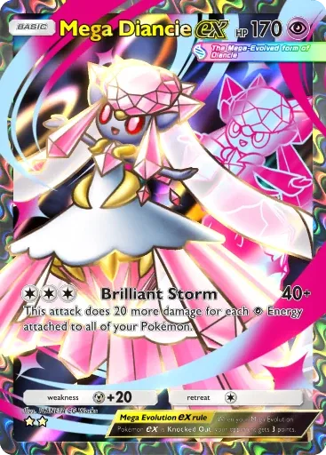 Mega Diancie ex — Super Rare, Everyday Wonders #080