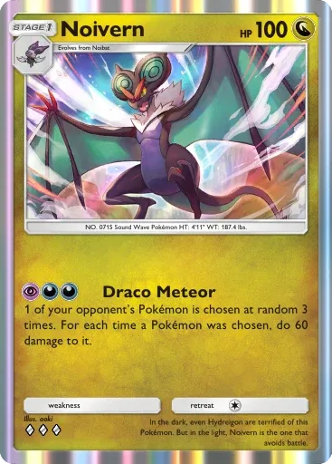 Noivern — Rare, Ruler of the Skies #122