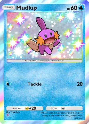 Mudkip — Shiny, Ruler of the Skies #205
