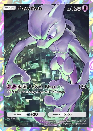 Mewtwo — Art Rare, Promo A #010