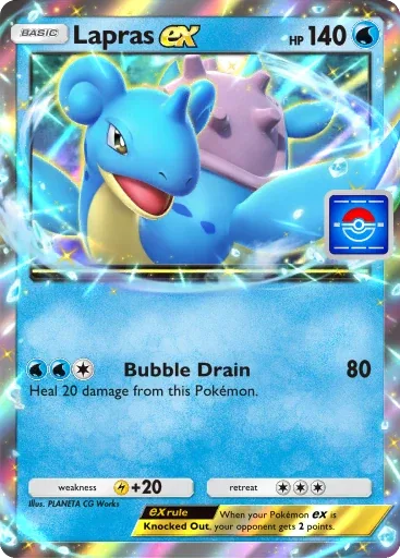 Lapras ex — Double Rare, Promo A #014