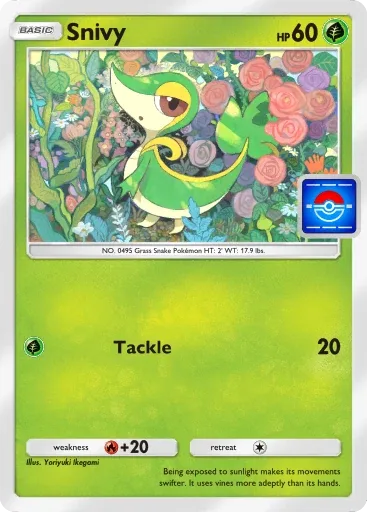 Snivy — Common, Promo A #027
