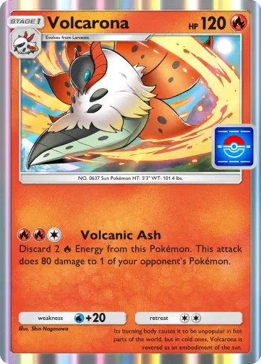 Volcarona — Rare, Promo A #028