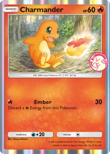 Charmander — Rare, Promo A #032