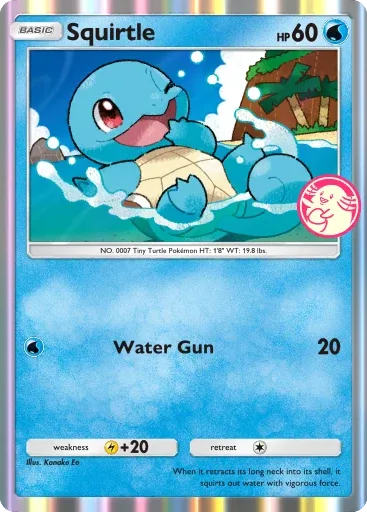 Squirtle — Rare, Promo A #033