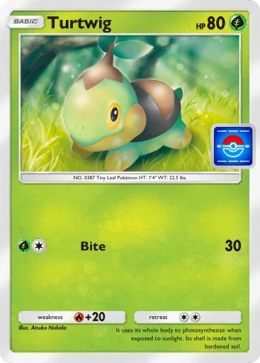 Turtwig — Common, Promo A #035