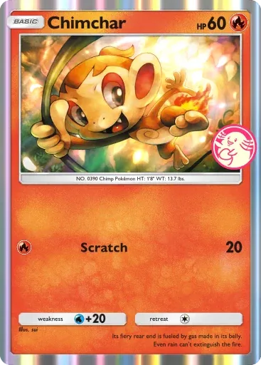 Chimchar — Rare, Promo A #040