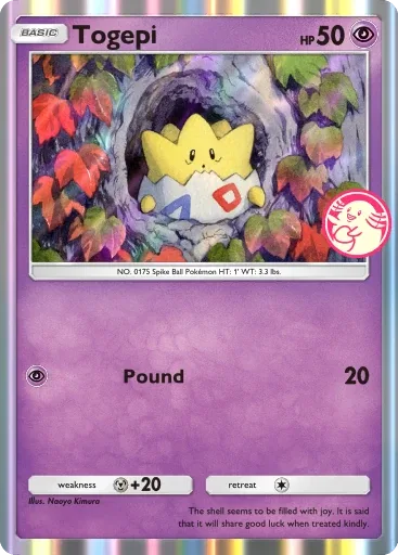 Togepi — Rare, Promo A #041