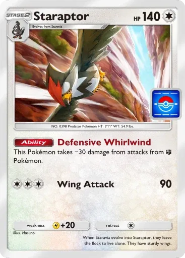 Staraptor — Common, Promo A #047