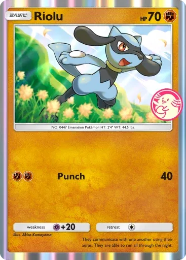 Riolu — Rare, Promo A #059