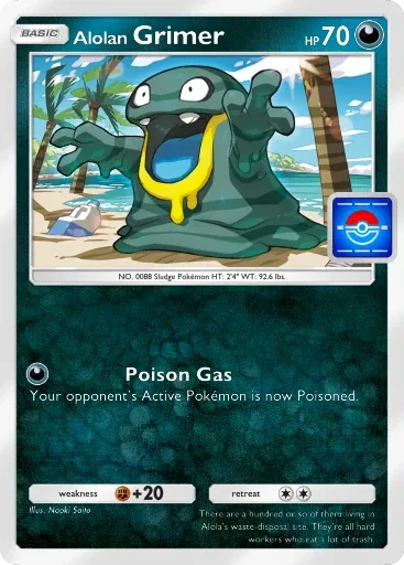Alolan Grimer — Common, Promo A #072